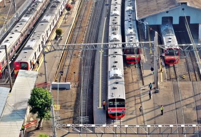 Penyesuaian Perjalanan Commuter Line Bogor, Kecepatan Maksimal Perjalanan Meningkat