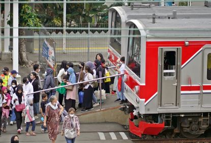 Layani 51.572 Orang, Stasiun Bogor Sebagai Stasiun Tujuan Terbanyak Pada Malam Pergantian Tahun