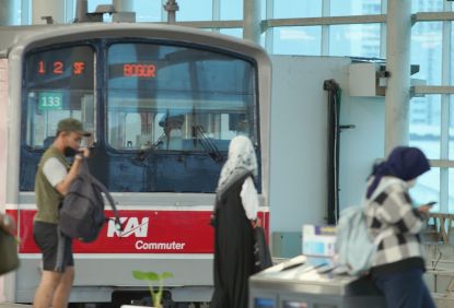 Hingga Pukul 14.00 WIB, KAI Commuter Operasikan 621 Perjalanan Commuter Line Jabodetabek Untuk Layani 458.457 Pengguna